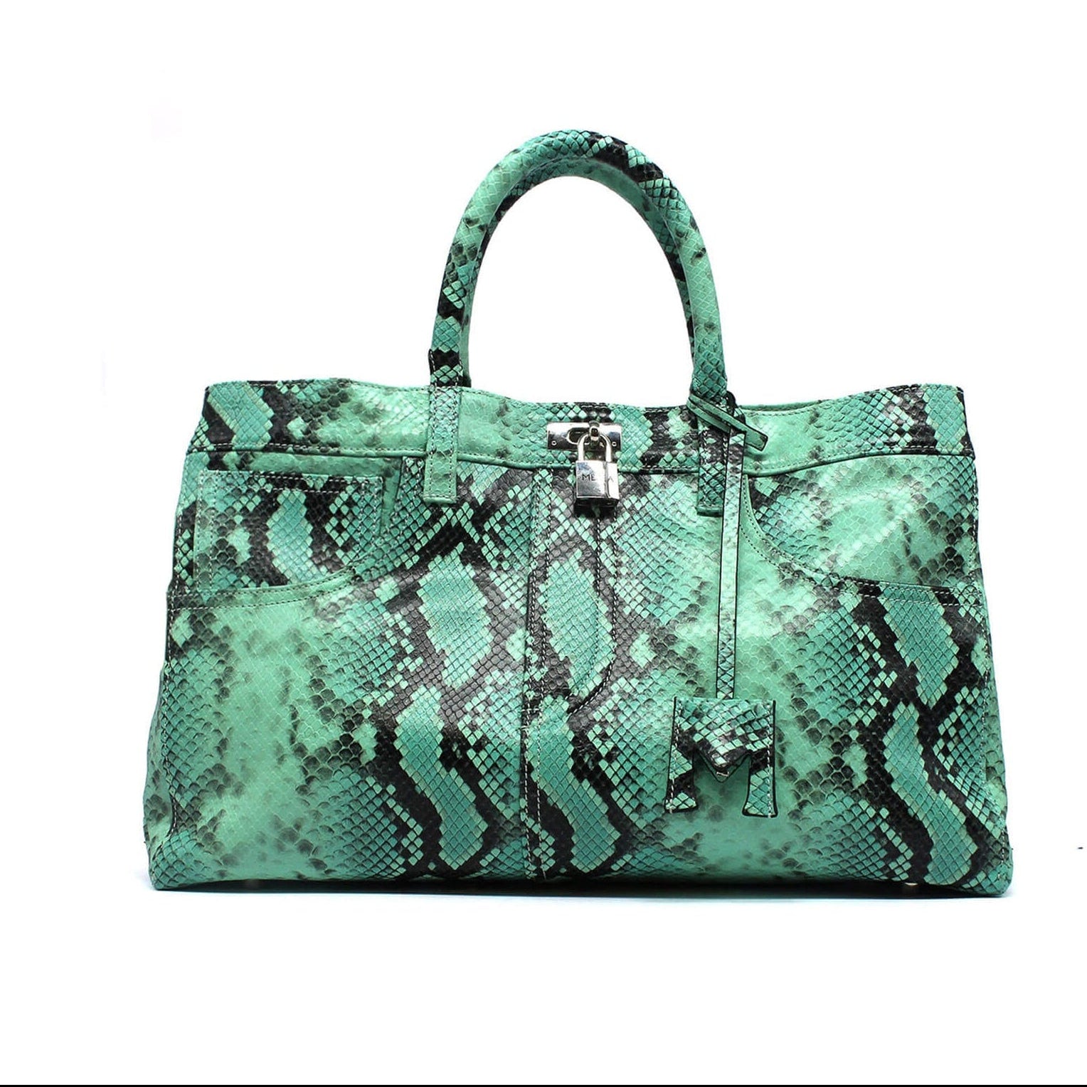 Green Snake Print