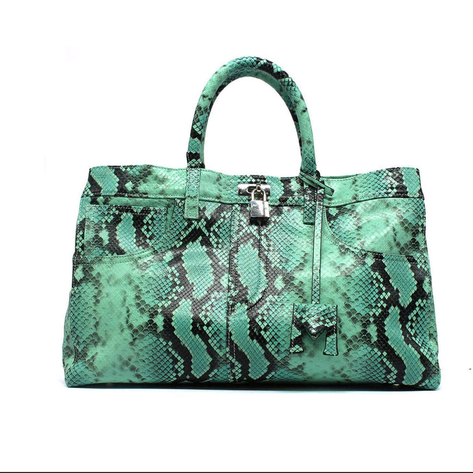 Green Snake Print