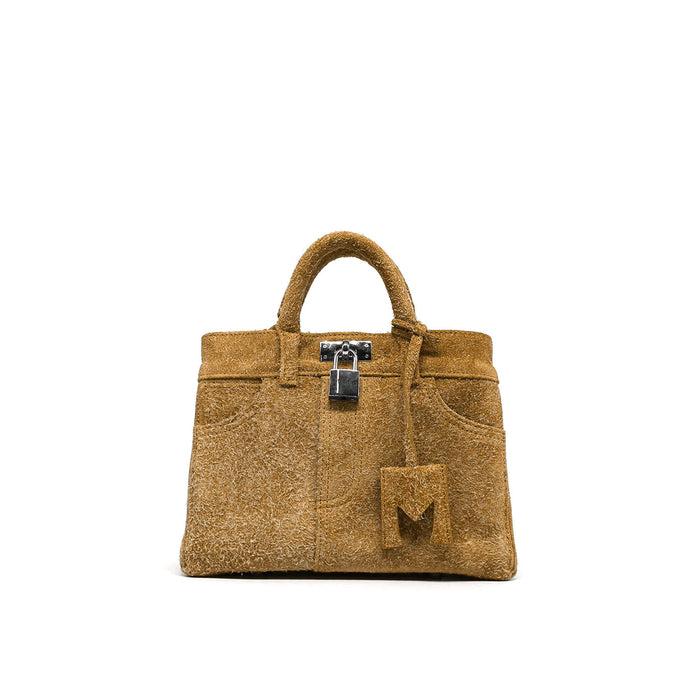 Brushed suede brown